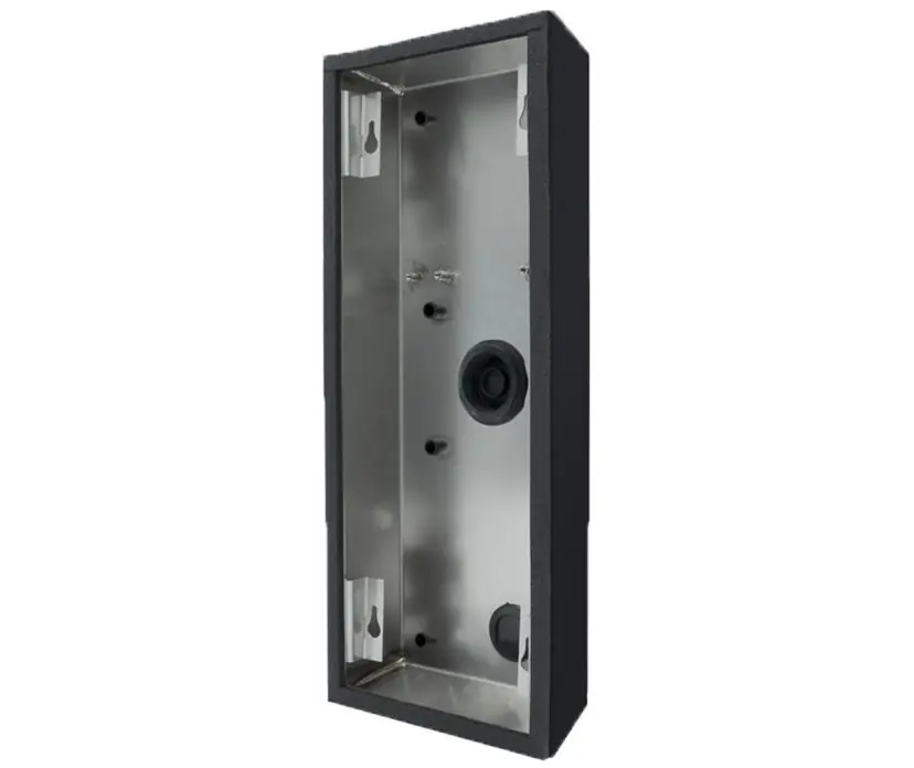 Voordeelprijs DoorBird opbouwbehuizing RVS GRAFIET ZWART voor D2102V en D2103V