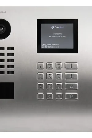 DoorBird IP videofoonset D21DKH RVS, display, codepaneel Betaalbaar