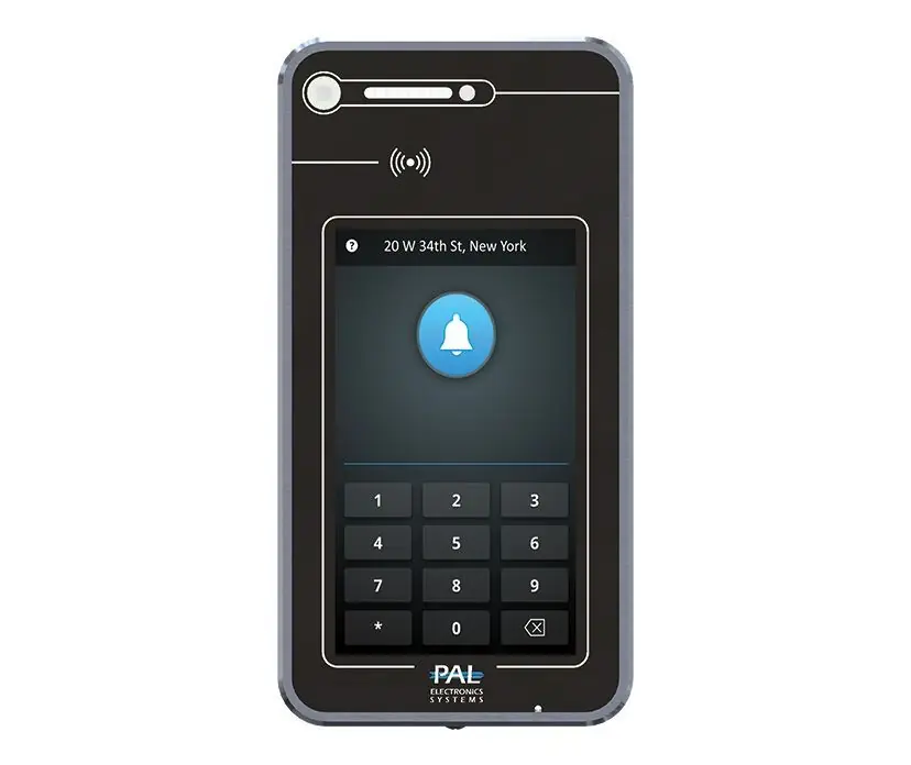 Seizoensaanbieding Video intercom PAL met multifunctioneel display