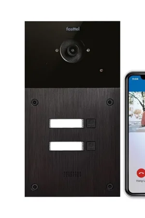 Exclusieve Aanbieding Video intercom IP Fasttel FT600SIPVC-2, 2 drukknoppen