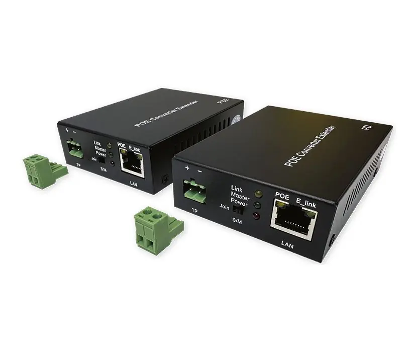 Fasttel 2-draads Ethernet PoE converter Dagaanbieding