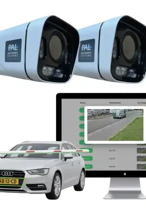 Kentekenherkenning set 2 Camera’s – Plug & Play, incl. Software Actieprijs