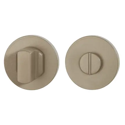 Toiletgarnituur 50×6 mm stift 8 mm Champagne blend grote knop Betrouwbaar