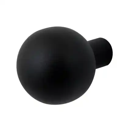 S1 knop Kogelknop 50 mm draaibaar inclusief krukstift Zwart Laatste Versie