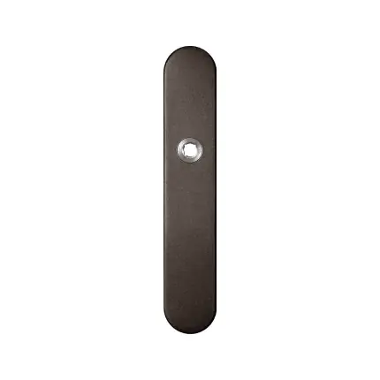 Snelle Levering GPF1120.A1R langschild afgerond blind rechtsdraaiend Dark blend