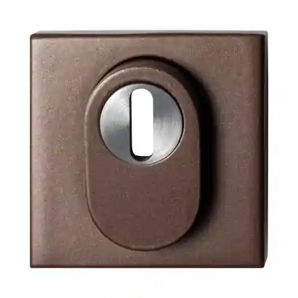 veiligheidsrozet vierkant buiten met kerntrek Bronze blend Speciale Aanbieding