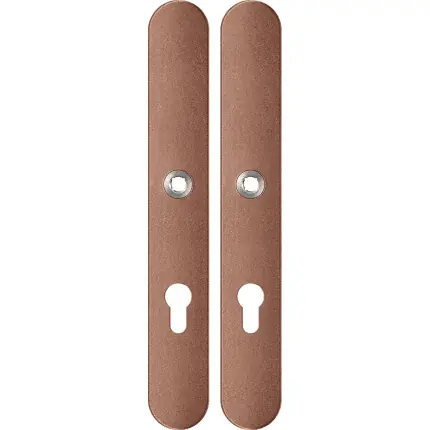 GPF1170.A2 langschild afgerond PC72 Bronze blend Hoge Kwaliteit