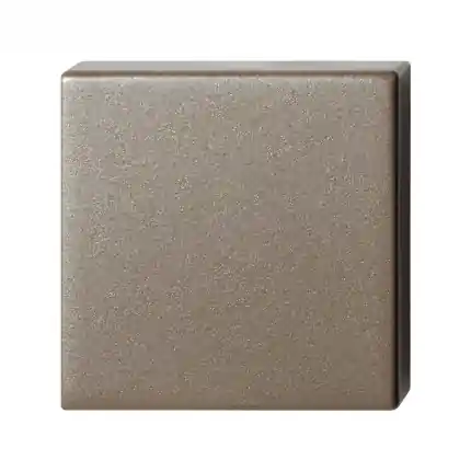 Meest Verkocht Blinde rozet 50x50x8 mm Mocca blend