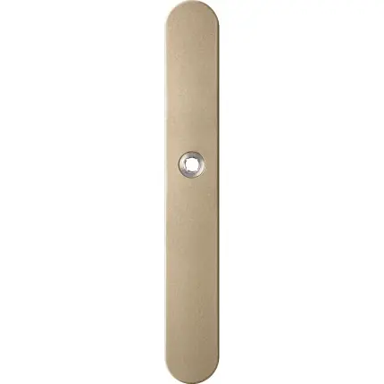 Merkproduct GPF1170.A4L langschild afgerond blind linksdraaiend Champagne blend