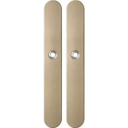 GPF1170.A4 langschild afgerond blind Champagne blend Nieuw
