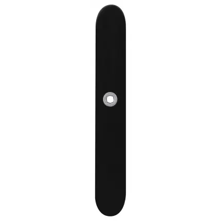 Bestel Nu Langschild XL PC72 linksdraaiend afgerond zwart