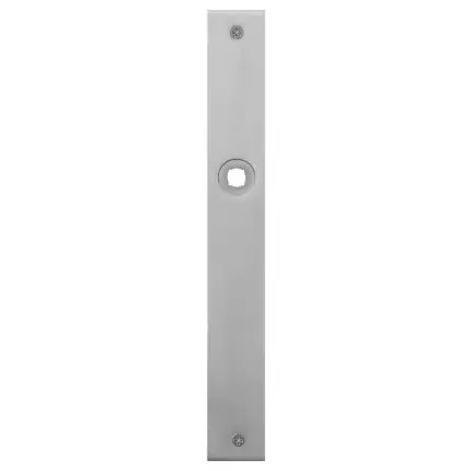 Plaatschild PC92 rechthoekig RVS geborsteld 240x30x2mm Finale Uitverkoop