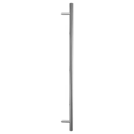 Deurgreep T-model 38×1200/1000mm voetje 25mm RVS geborsteld Seizoensaanbieding