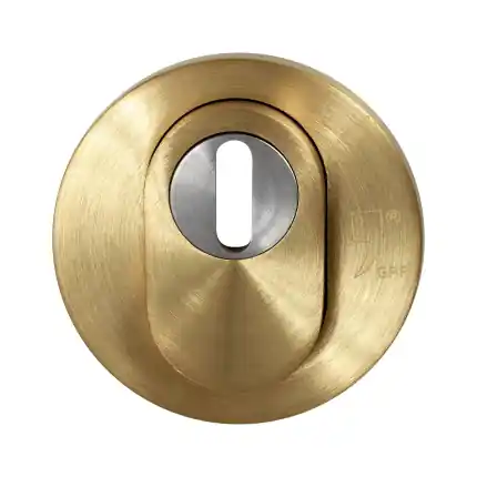 GPF9392.P4.O199 ronde veiligh. bu rozet met KT PVD mat Dagaanbieding