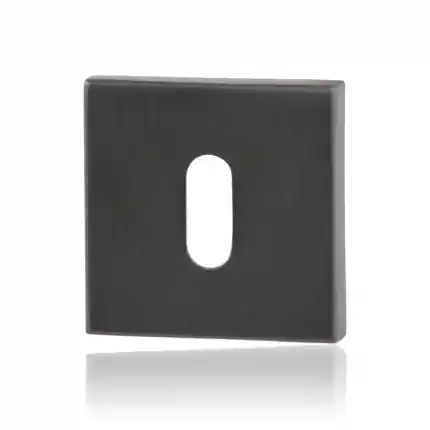 Sleutelrozet 50x50x8mm PVD antraciet Laatste Versie