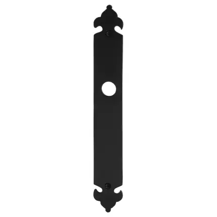 Langschild PC72 smeedijzer zwart 291x41x4mm Bestseller