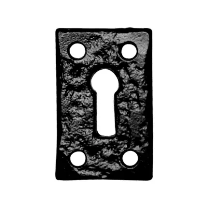 KP1502 sleutelrozet 46x30mm smeedijzer zwart Lage Prijs