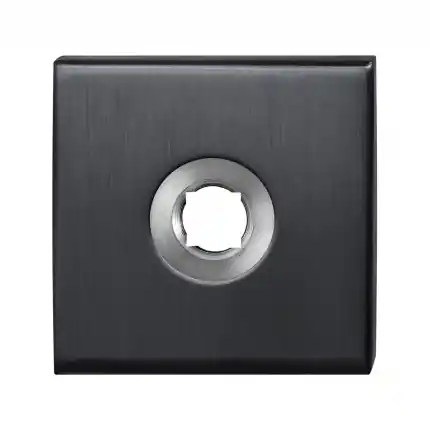 Weekendaanbieding Rozet 50x50x8mm PVD antraciet