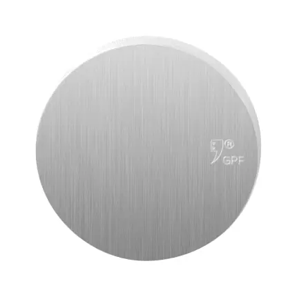 GPF9393.09 veiligheidsbuitenrozet rond 54 mm SKG*** RVS geborsteld Actieprijs