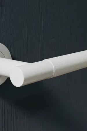 Koop Online ORTA deurkruk op rozet wit