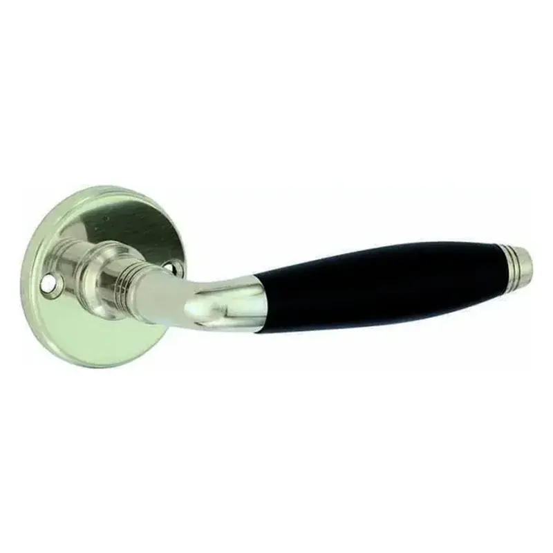 Exclusieve Aanbieding Krukgarn. Bonton/Facet nikkel glans/ebben