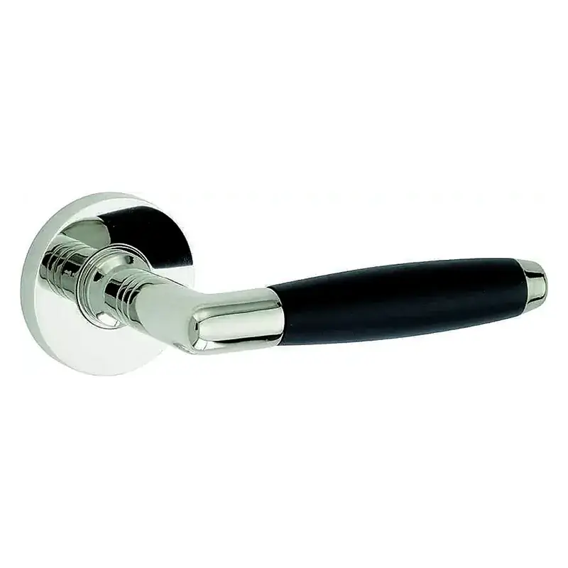 Merkproduct Krukgarn. Ton/Vivo nikkel glans/ebben