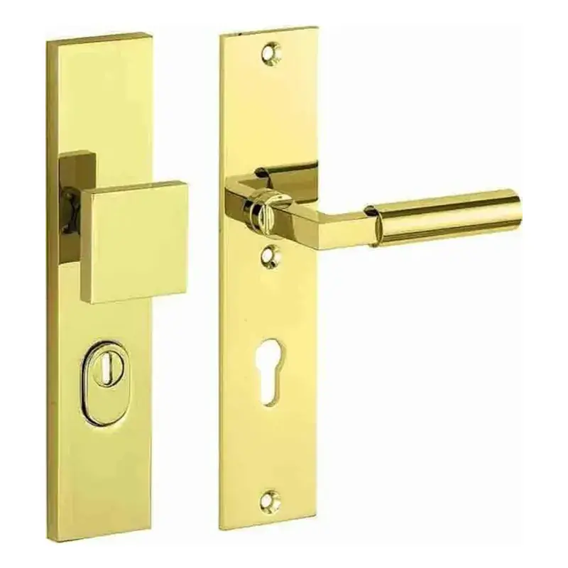 Hete Deal Knopgarn.RS SKG Bauhaus messing ongelakt PC72