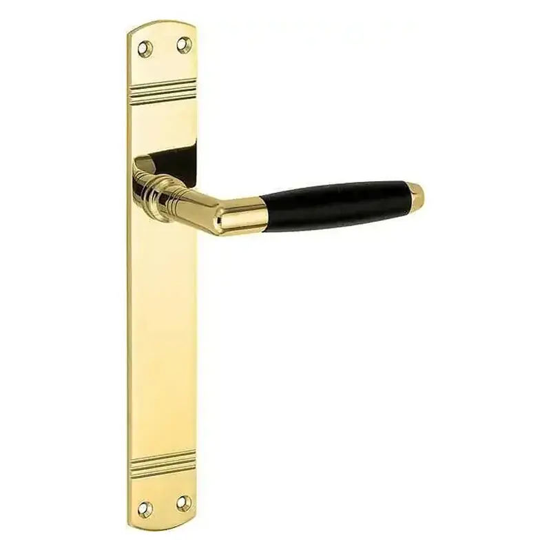 Gratis Retour Krukgarn. Ton/Art-Deco messing ongelakt BLIND