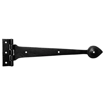 Superprijs KP3679 heng met scharnier Smeedijzer 381×105 mm