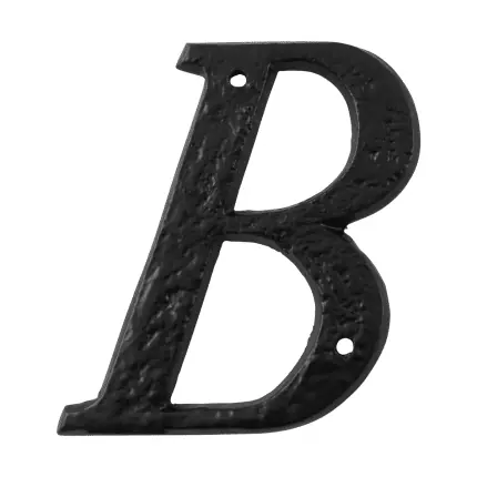 Superprijs Landelijke huisnummer letter ‘B’, 101 mm