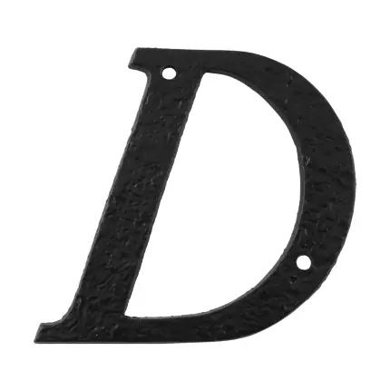 Meest Verkocht Landelijke huisnummer letter ‘D’, 101 mm