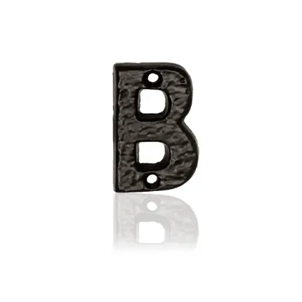 Landelijke huisnummer toevoeging letter ‘B’, 50 mm Express Levering