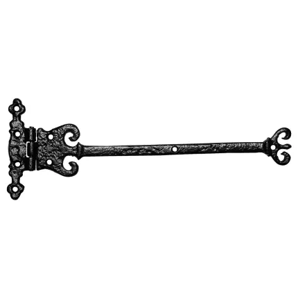 Koopje KP1159 heng met scharnier zwart 304×114 mm