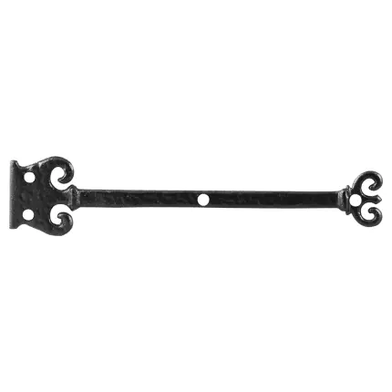 Op = Op KP1160 schijnscharnier Smeedijzer zwart 273×57 mm
