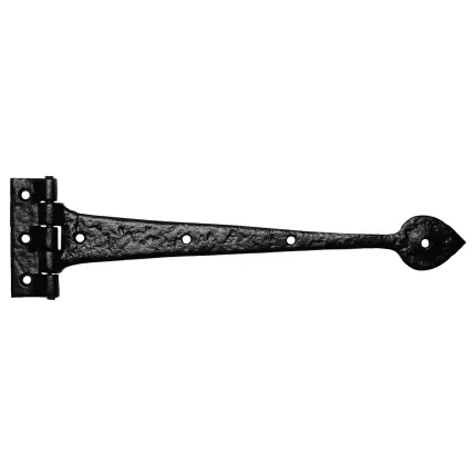 Lage Prijs KP0814 kruisheng Smeedijzer zwart 304×105 mm