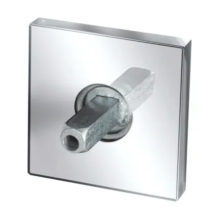 Nu Kopen rozet 50x8mm RVS gepolijst met vastgelaste knopvastzetter