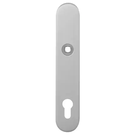 Bestseller Langschild PC92 afgerond RVS geborsteld