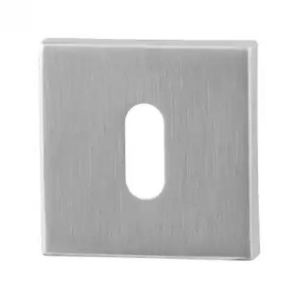 Flitsaanbieding Sleutelrozet 50x50x8mm RVS geborsteld