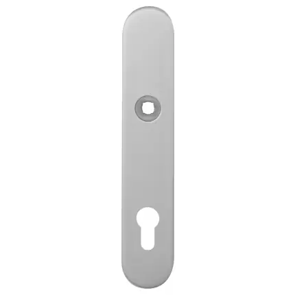 Langschild PC85 afgerond RVS geborsteld Speciale Aanbieding