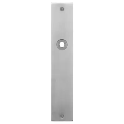 Tijdelijk Beschikbaar Plaatschild WC72/8 grote knop rechthoekig RVS geborsteld 220x40x2mm