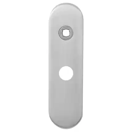 Kortschild WC72/8 normale knop afgerond RVS geborsteld Goedkoop