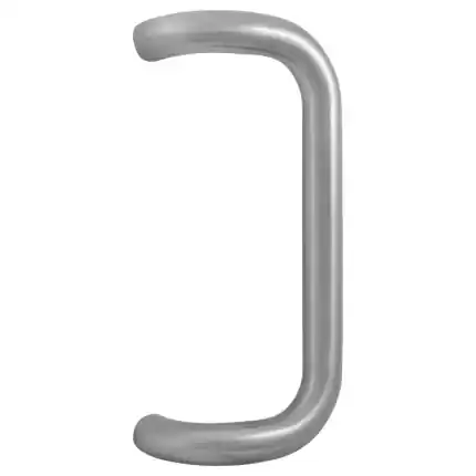 Deurgreep D-model 32x382mm RVS geborsteld Beperkte Voorraad