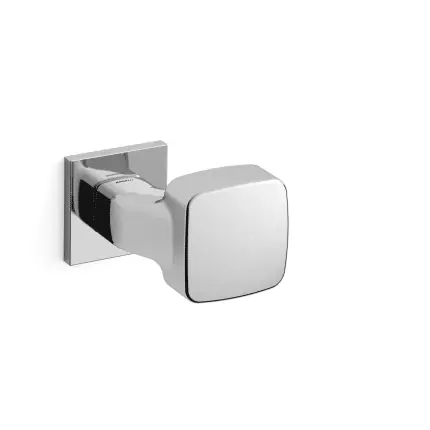Hete Deal 1621 Carré deurkruk op rozet, chrome