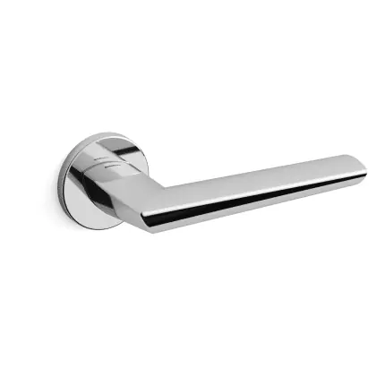 Populair 1081 Isi deurkruk op rozet, chrome
