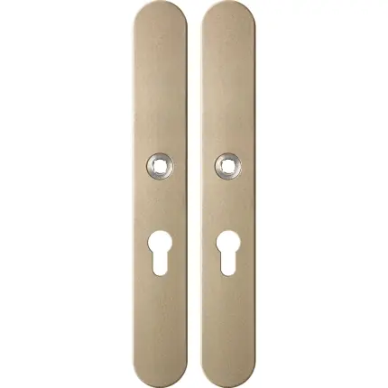 Snelle Levering GPF1170.A4 langschild afgerond PC55 Champagne blend