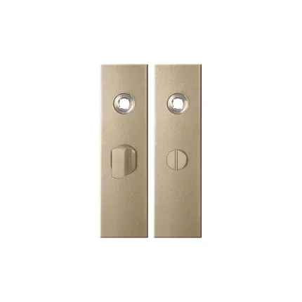 Op = Op GPF1115.A4 kortschild rechthoekig WC57/5 grote knop Champagne blend