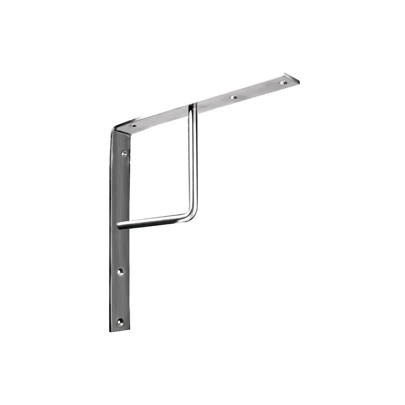 Plankdrager 250x200mm RVS Op = Op