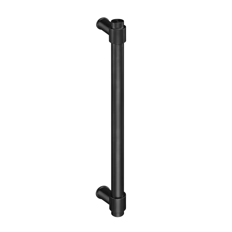 Actieprijs Deurgreep Stout Titanium Zwart 900mm