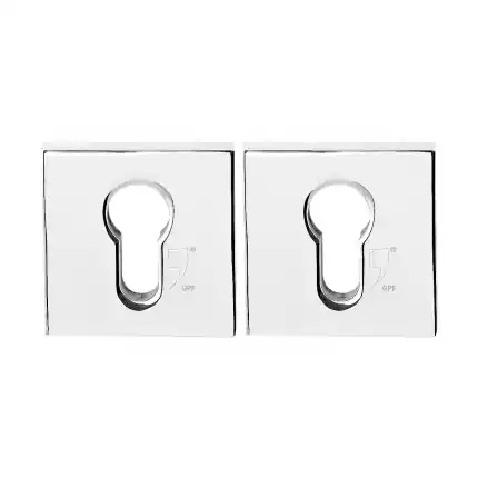 Must-Have veiligheidsrozet vierkant z/ kernterk RVS gepolijst 53x53x10 mm