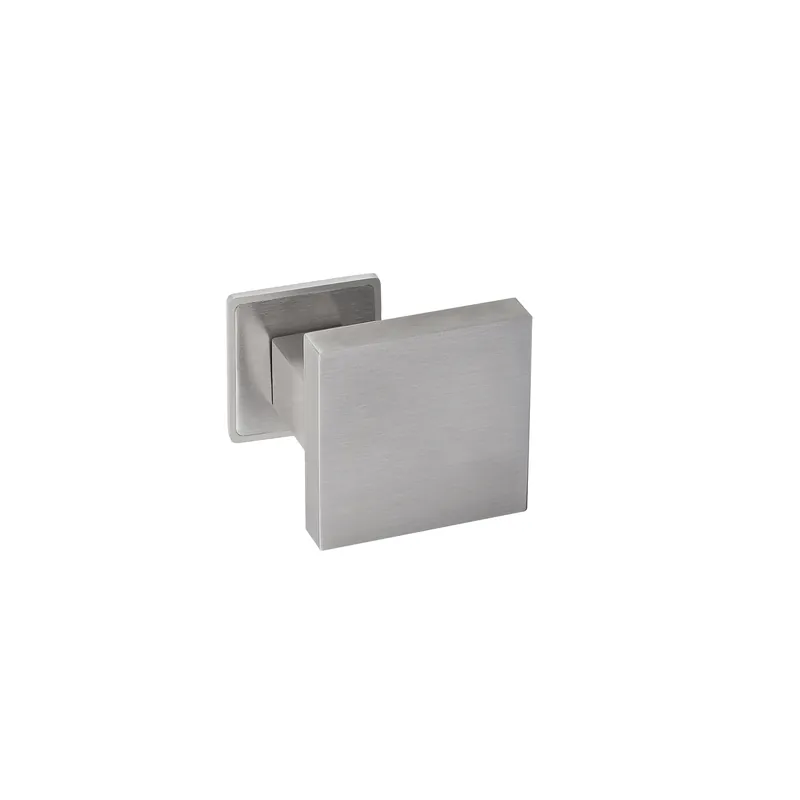 Voordeurknop Vierkant Verkopt 70x70mm RVS Lage Prijs